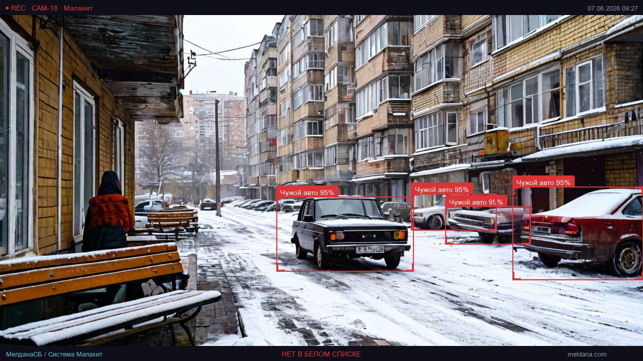 Контроль номеров на парковке ЖК в Ноябрьске — от 2 100 ₽/въезд/мес