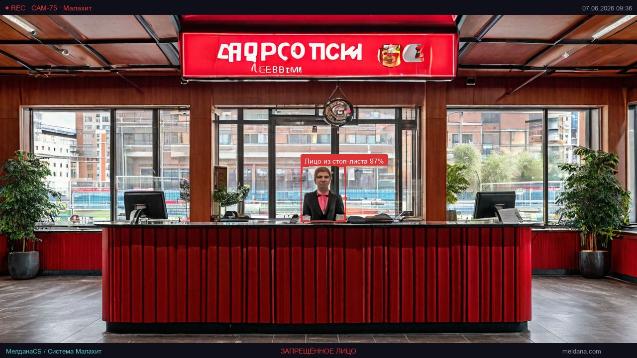 Детекция запрещённых лиц на стадионе в Ноябрьске — от 4 200 ₽/стадион/мес